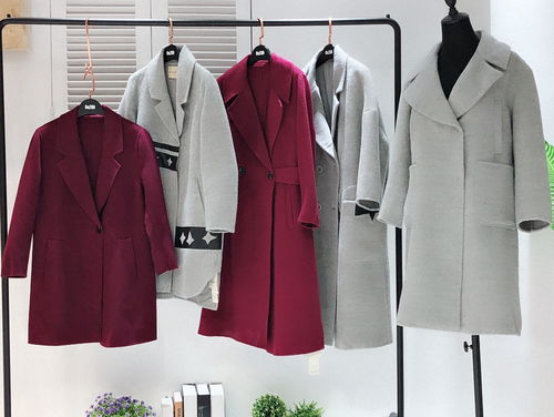 高端精品女裝 世紀(jì)藍(lán)天冬裝雙面尼大衣，休閑時(shí)尚新風(fēng)尚